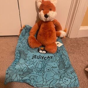 Jellycat Original Bashful Fox Cub NWT